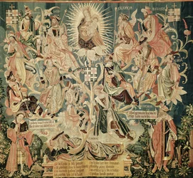 Der Baum Jesse, Szenen aus dem Leben der Jungfrau, 1530
